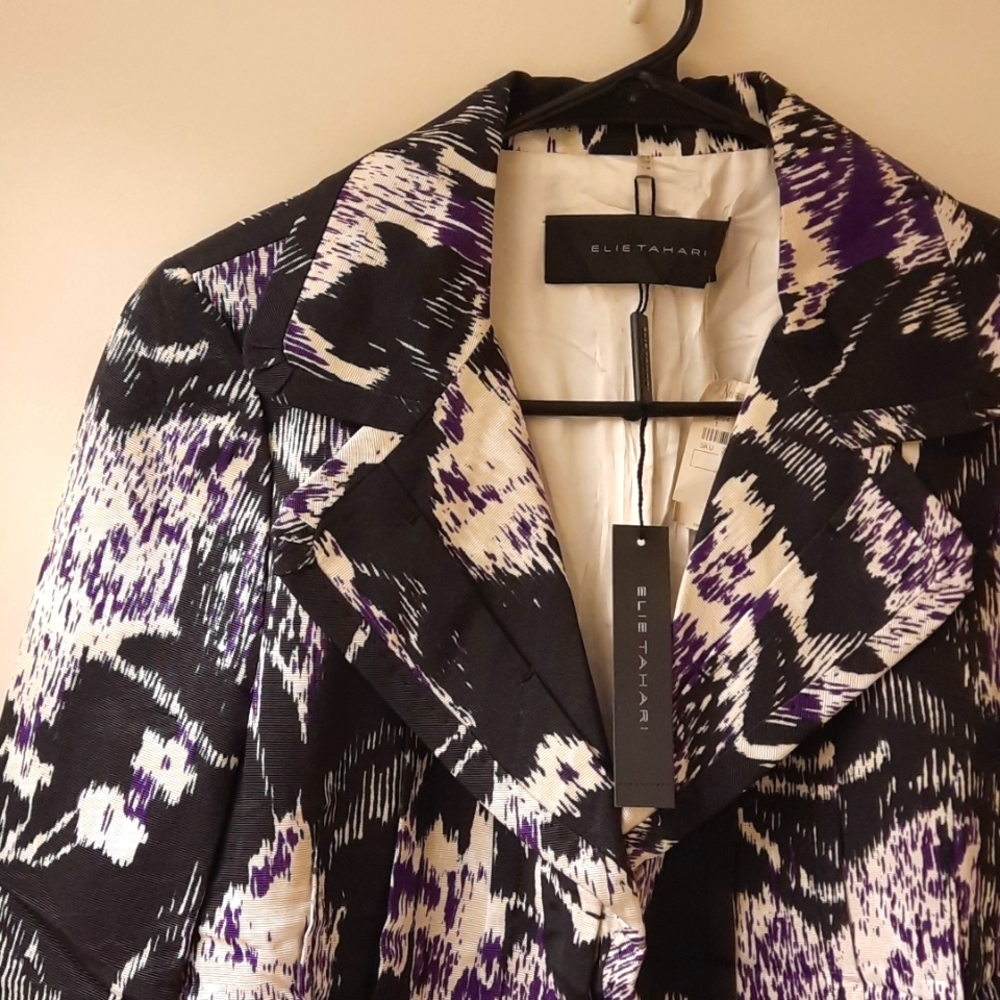 NWT, Elie Tahari Vintage Elisabeth Jacket - Picture 3 of 11